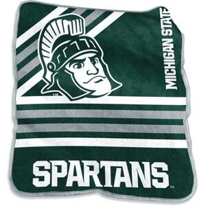 Michigan State Raschel Throw Home Textiles by NCAA in Multi