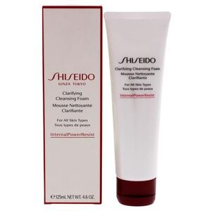 Clarifying Cleansing Foam by Shiseido for Unisex - 4.6 oz Cleanser