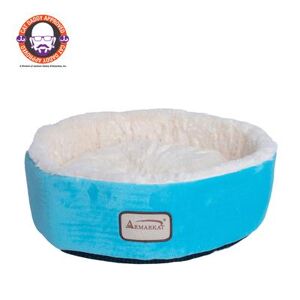 Armarkat "15"" Soft Plush Round Dount Cat Beds, Dog Cuddler by Armarkat in Sky"