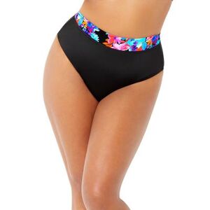 Plus Size Women's High Waist Bikini Bottom by Swimsuits For All in Blooming Floral (Size 20)