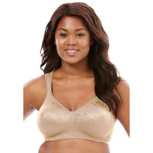 Plus Size Women's 18 Hour Ultimate Lift & Support Wireless Bra 4745 by Playtex in Nude (Size 42 DD)