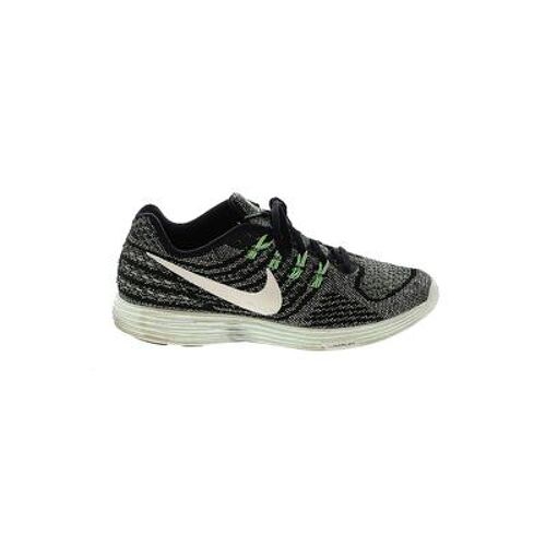 Nike Sneakers: Green Shoes - Size 8