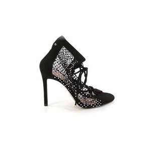 Carvela Heels: Black Solid Shoes - Size 36.5