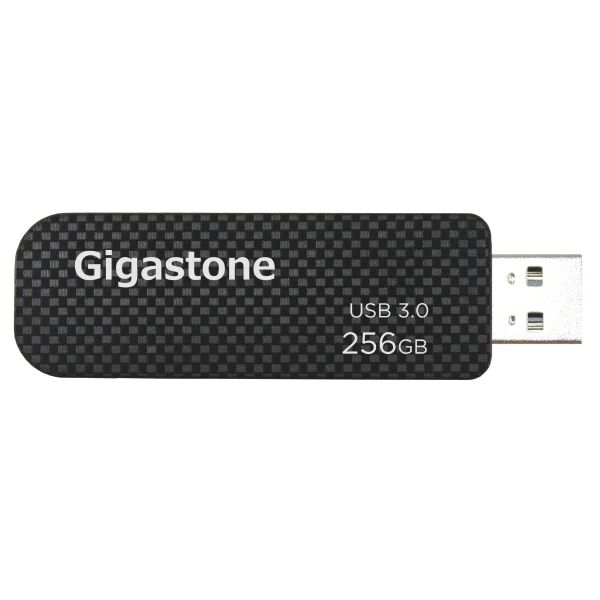 Gigastone Dane-Elec Gigastone USB 3.0 Flash Drive, 256GB, Black