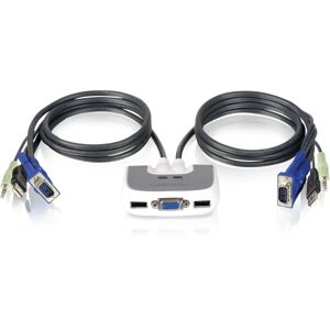 IOGear� GCS632U Compact 2-Port USB KVM Switch