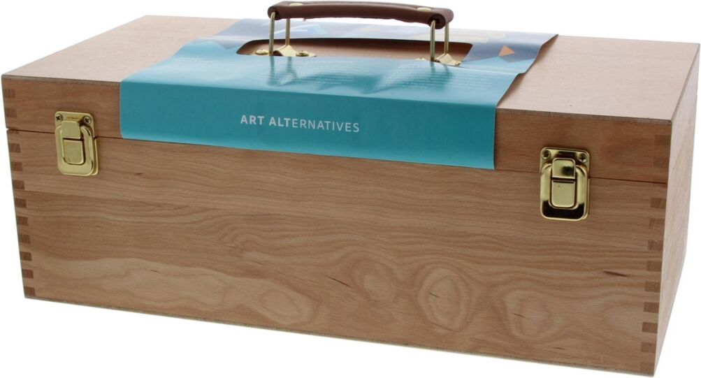 Art Alternatives Artist's Supply Chest - Brown