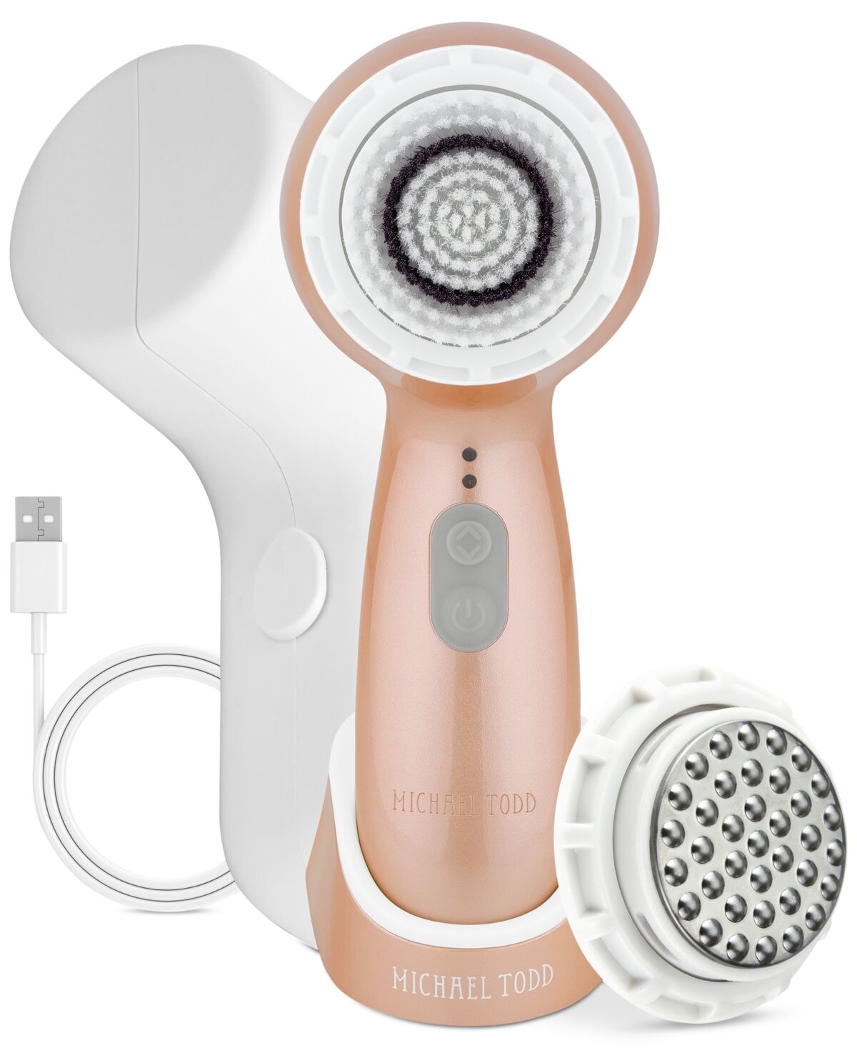 Michael Todd Beauty Soniclear Petite Antimicrobial Sonic Skin Cleansing Brush - Rose Gold