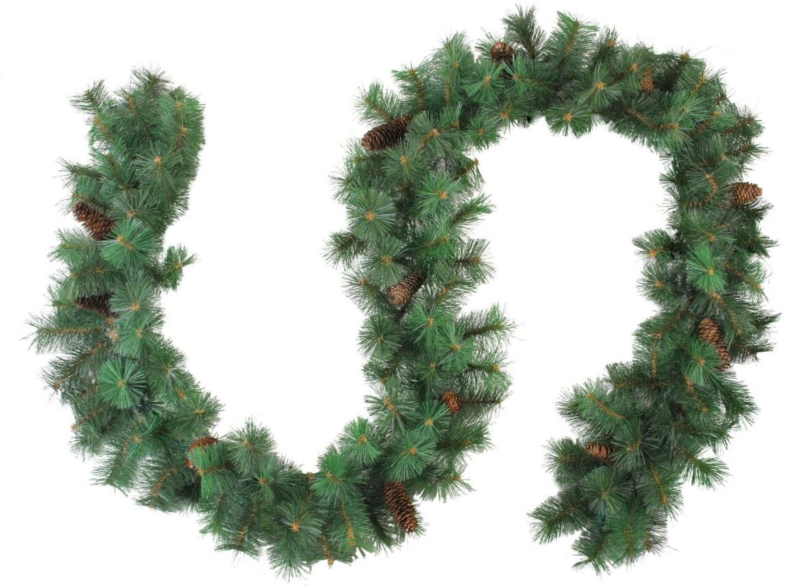 Northlight 9' Royal Oregon Pine Artificial Christmas Garland - Unlit - Green