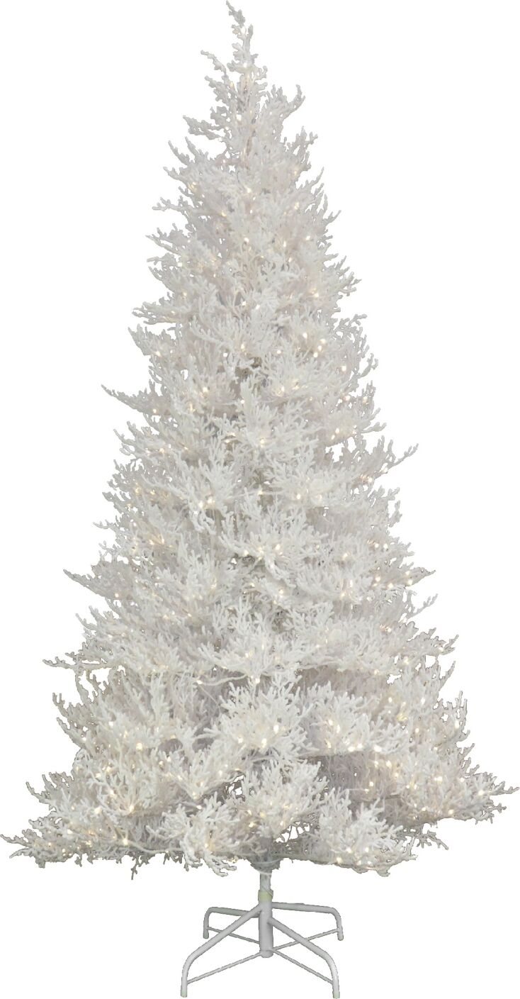 National Tree Company 6.5' Hgtv Home Collection Pre-Lit Christmas by the Sea Tree - Coral