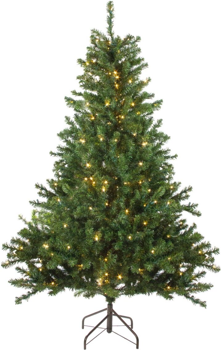 Northlight 8' Pre-Lit Canadian Pine Artificial Christmas Tree - Candlelight Led Lights - Green