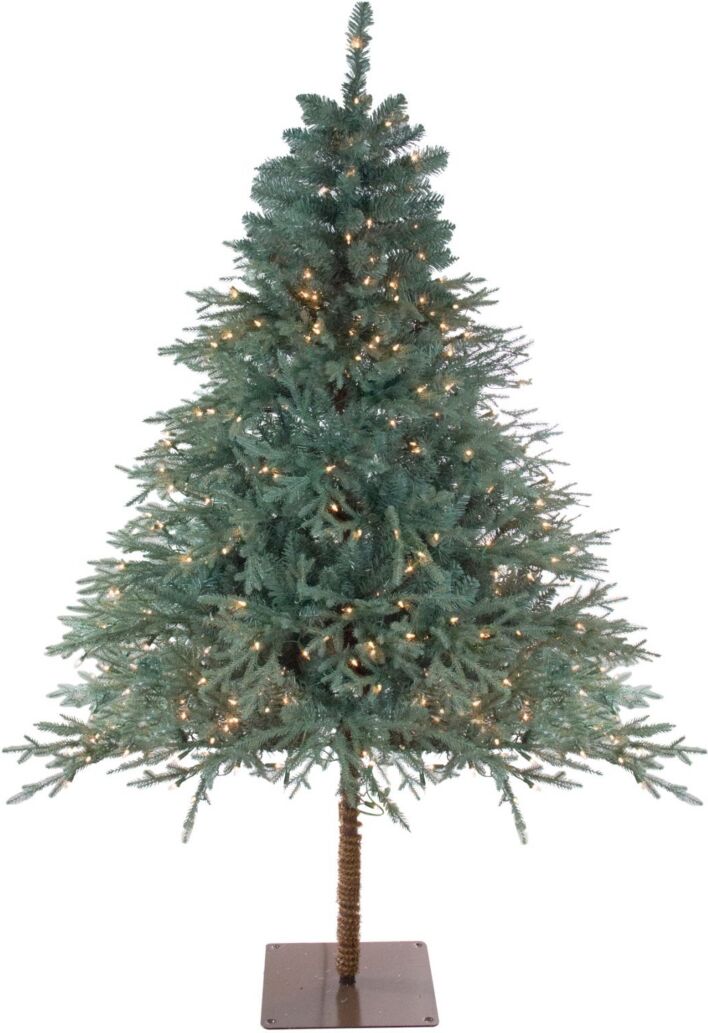 Northlight 7.5' Pre-Lit Fairbanks Alpine Artificial Christmas Tree - Clear Lights - Green