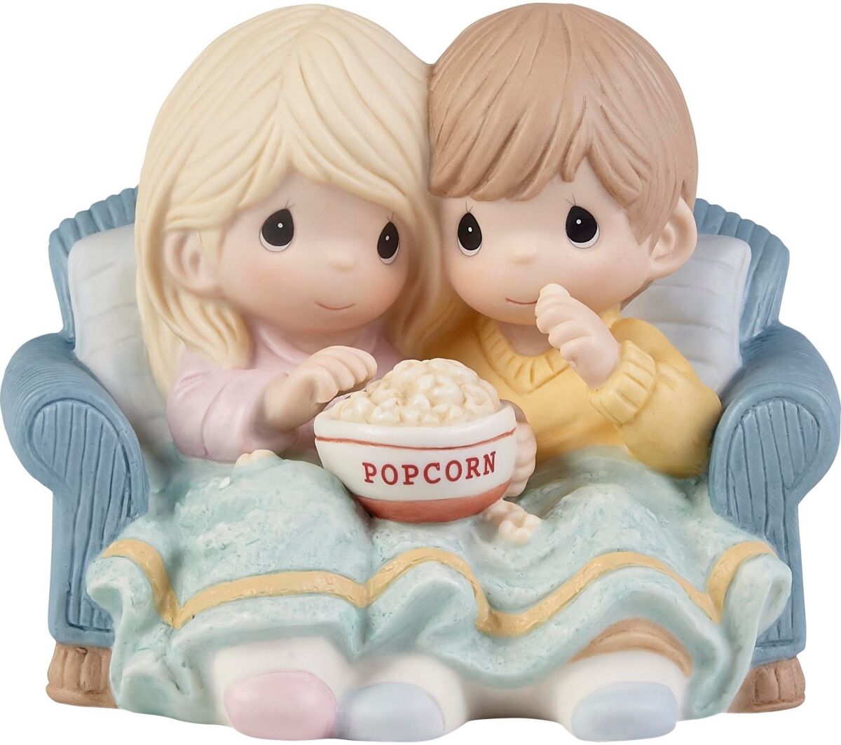 Precious Moments 221018 Life is Butter Together Bisque Porcelain Figurine - Multicolor