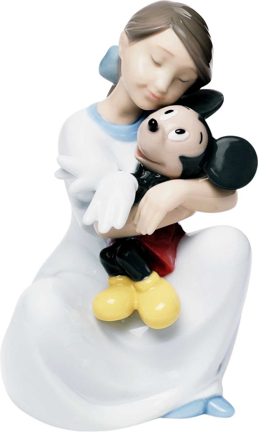 Lladro Nao by Lladro I Love You Mickey Mouse Collectible Disney Figurine