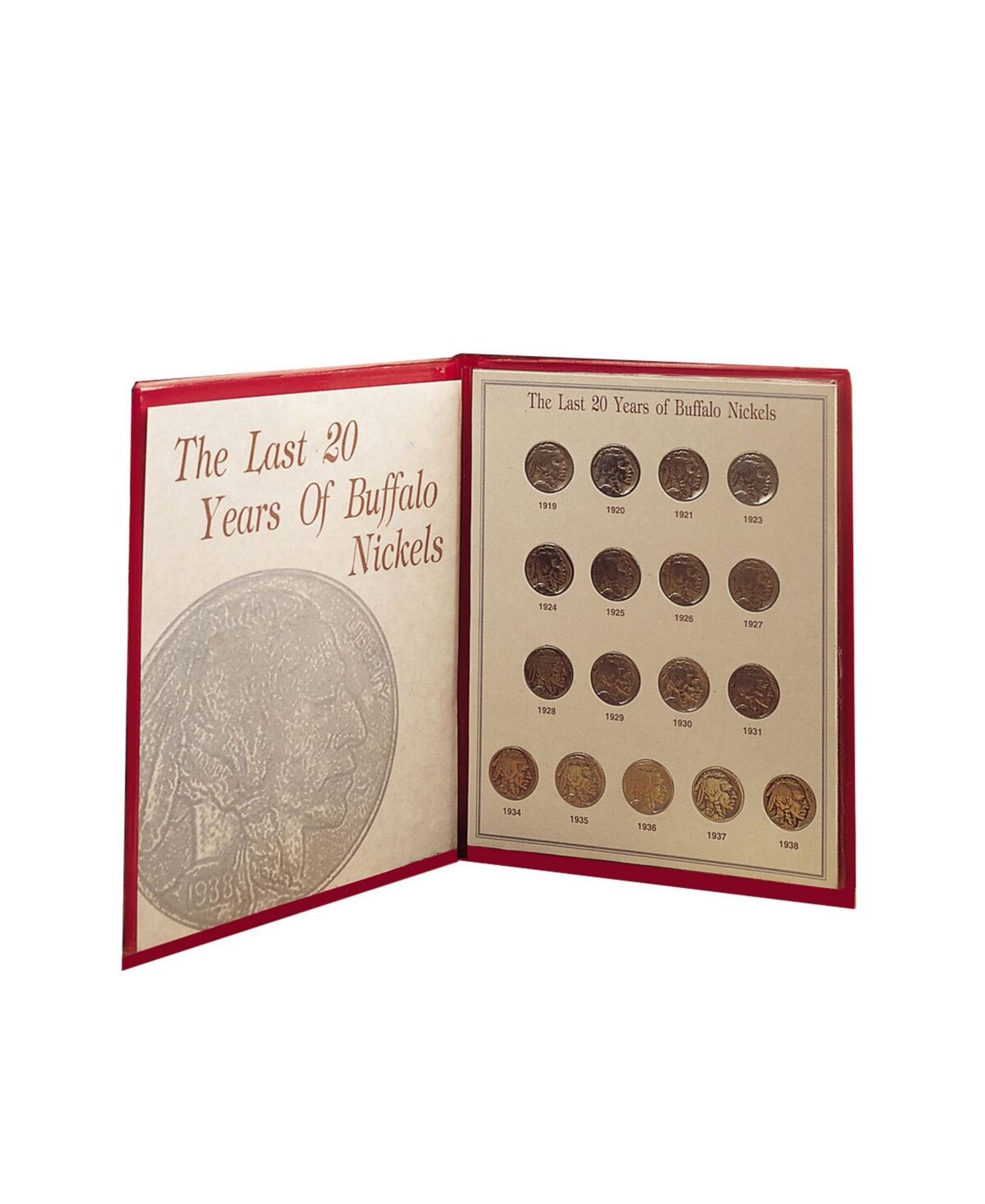 American Coin Treasures Last Twenty-Years of Buffalo Nickels - Multi