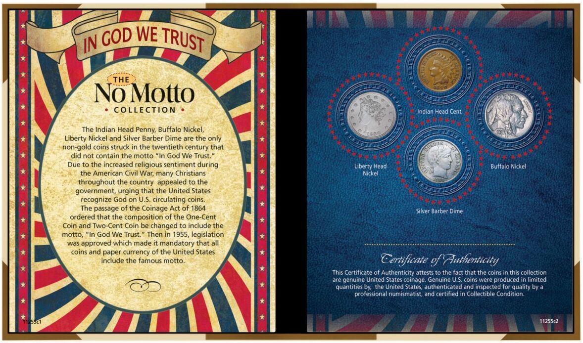 American Coin Treasures No Motto Collection - Multi