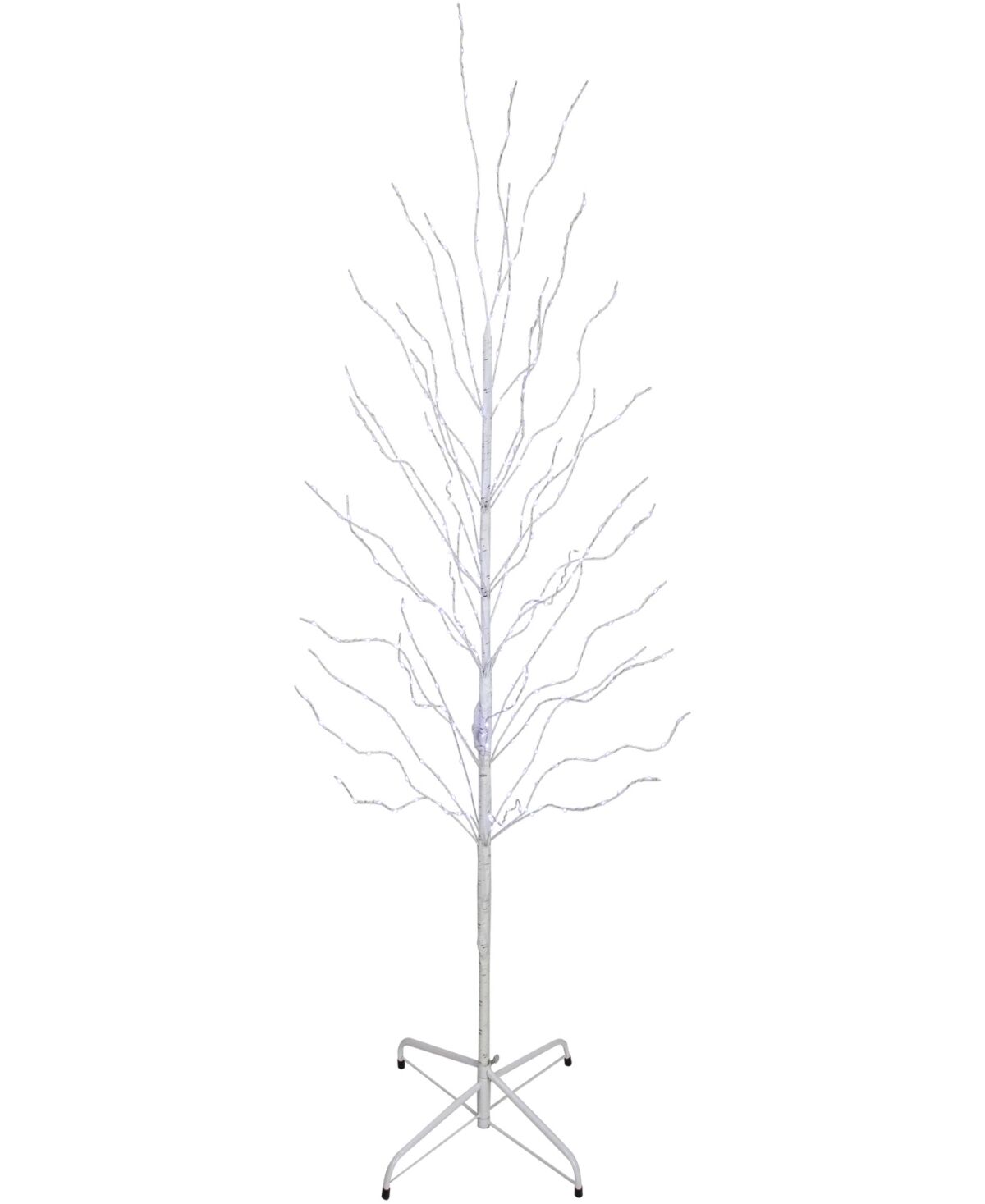 Northlight 5' Light Emitting Diode (Led) Lighted Birch Christmas Twig Tree Cool Lights - White
