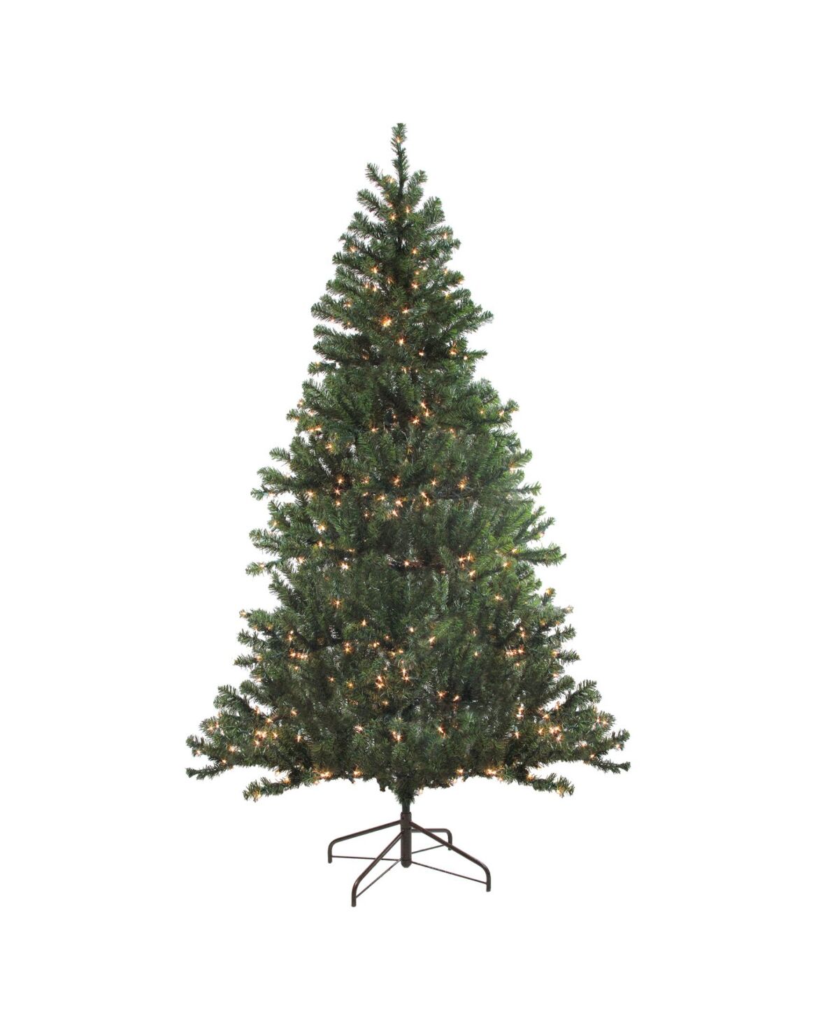 Northlight 6' Pre-Lit Balsam Pine Artificial Christmas Tree - Clear Lights - Green