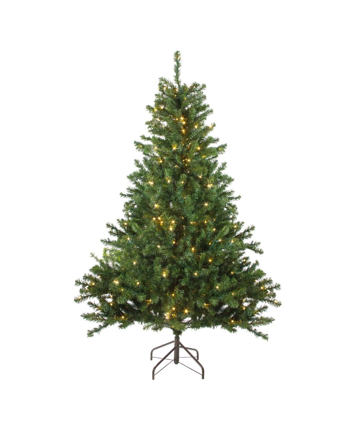 Northlight 10' Pre-Lit Canadian Pine Artificial Christmas Tree - Clear Candlelight Led Lights - Green
