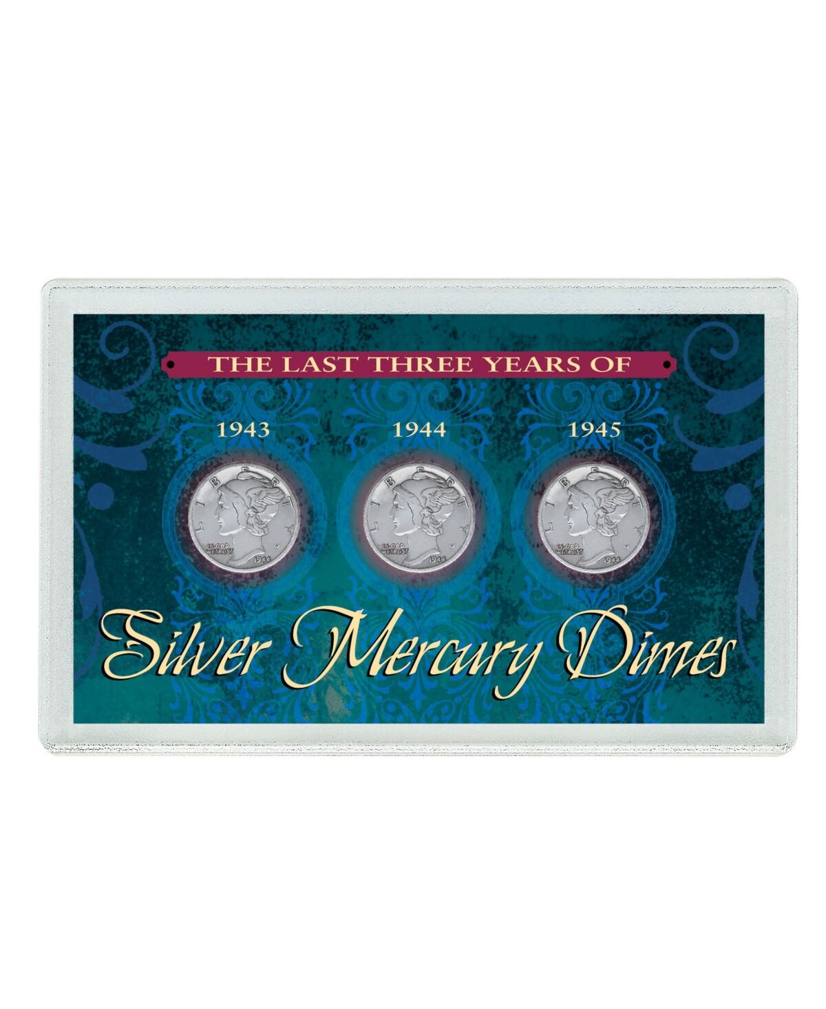 American Coin Treasures Last Three-Years of Silver Mercury Dimes - Multi