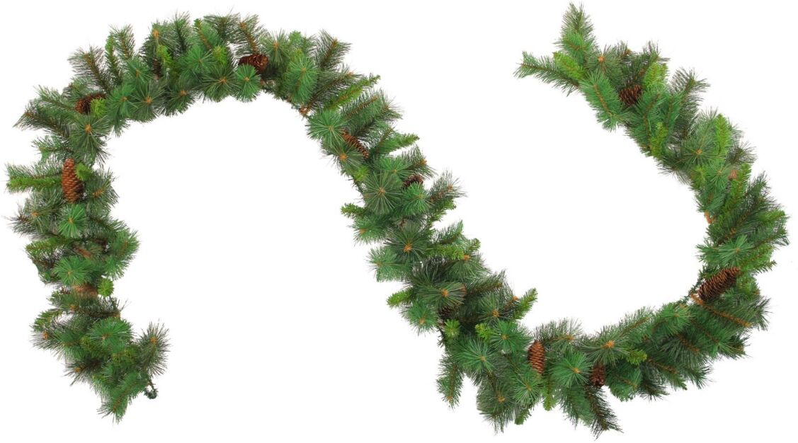 Northlight 9' Imperial Majestic Pine Artificial Christmas Garland - Unlit - Green