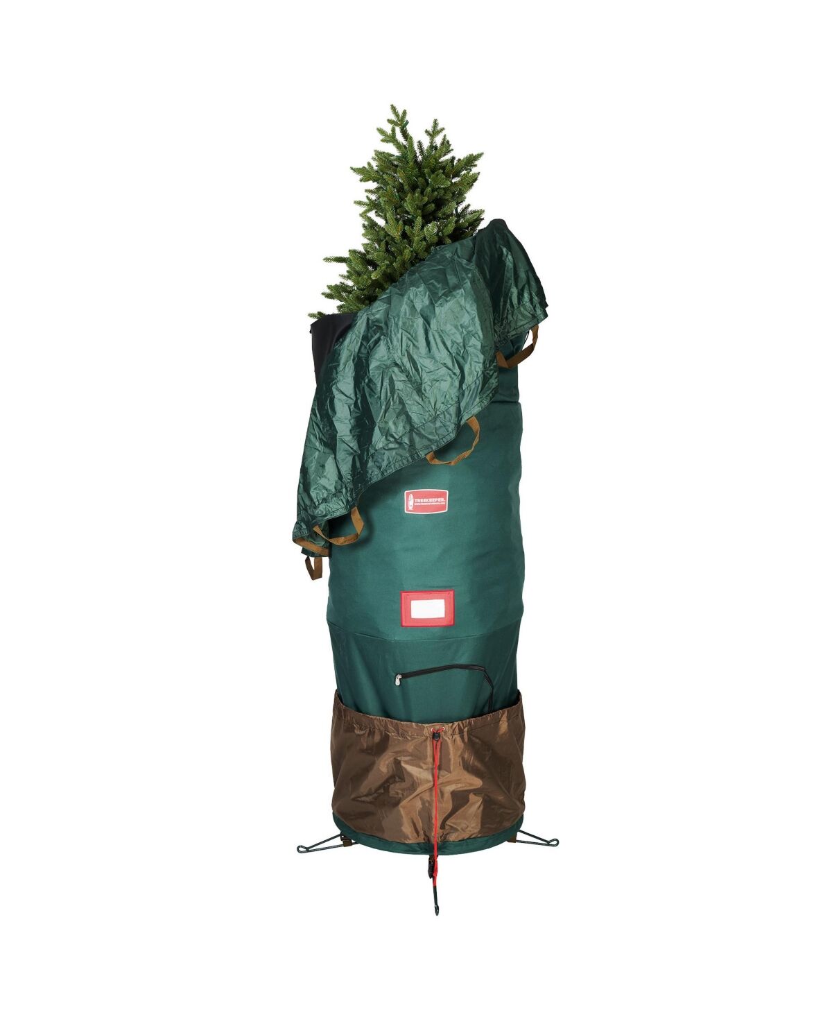 Northlight Large Upright Christmas Tree Protective Storage Bag for Artificial Trees, 9.5' - Green