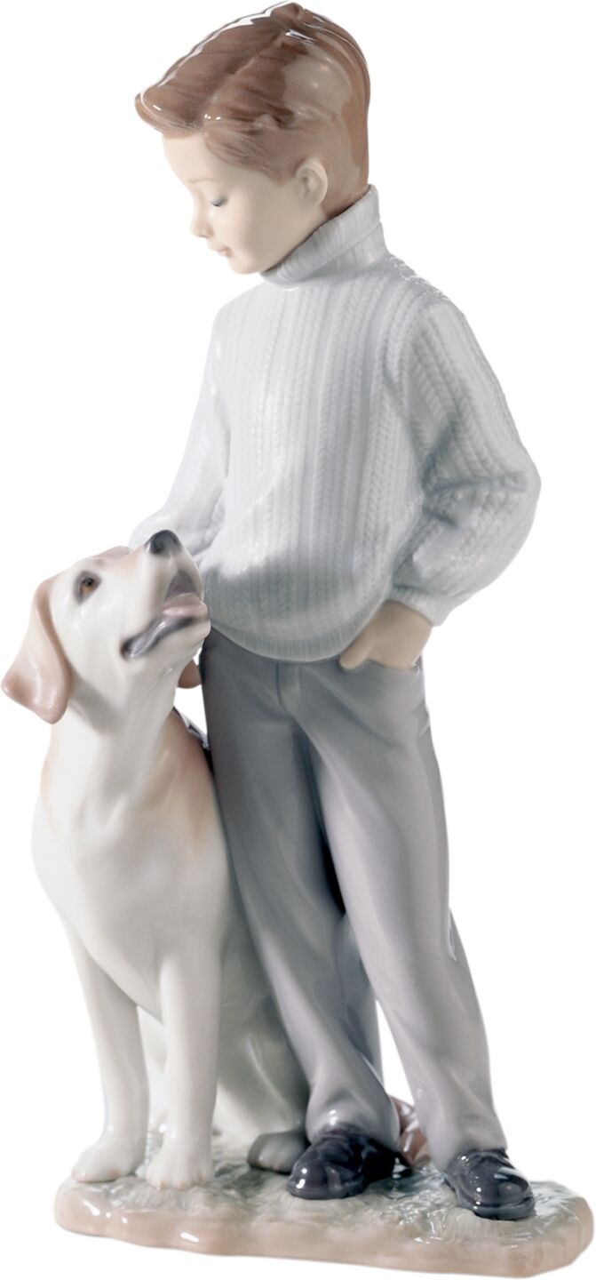 Lladro Collectible Figurine, My Loyal Friend