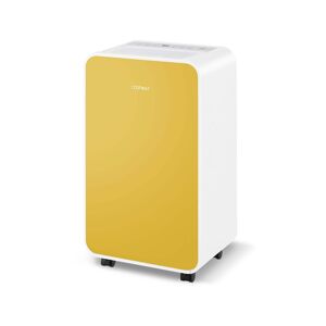 Costway Dehumidifier for Home Basement 32 Pints/Day 3 Modes Portable up to 2500 Sq. Ft - Yellow