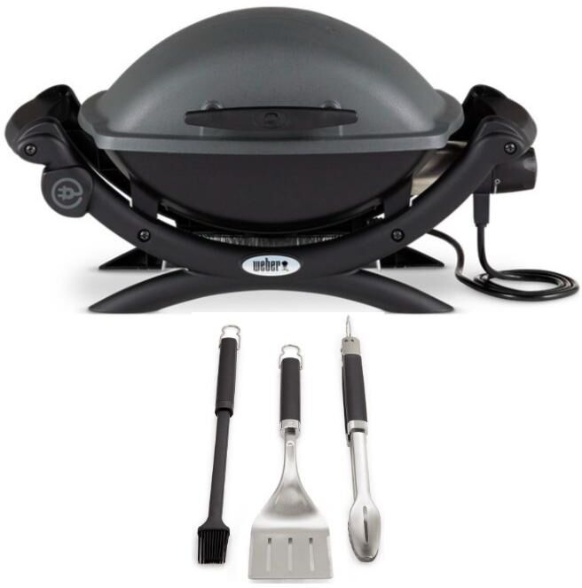 Weber Q 1400 Electric Grill Black Classic - Black