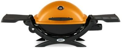 Weber Q1200 Liquid Propane Grill Orange - Yellow