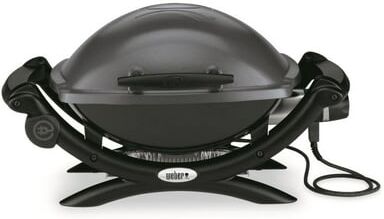 Weber Q 1400 Electric Grill (Black) - Black