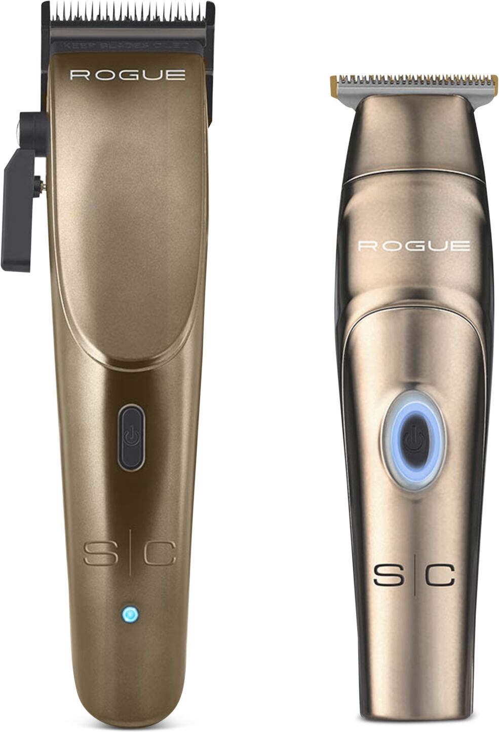 StyleCraft Professional Rogue Hair Clipper & Trimmer Combo - Matte Gunmetal - Metallic Gunmetal