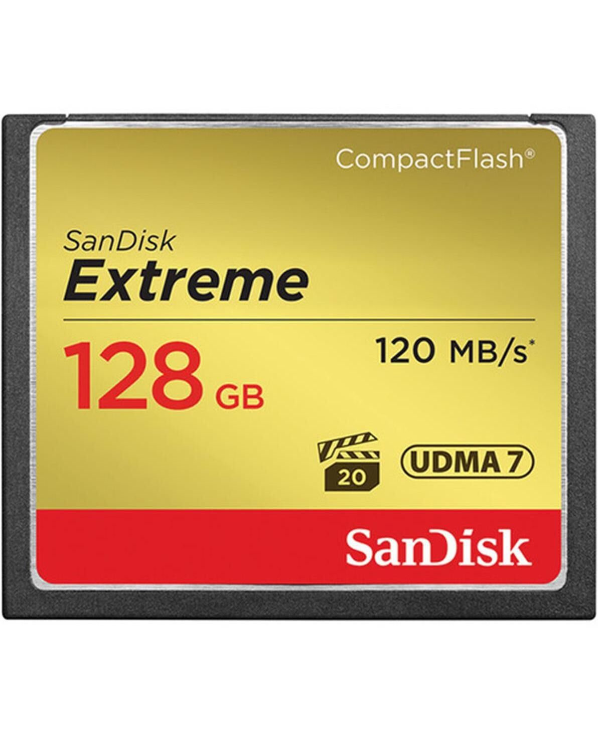 SanDisk Extreme CompactFlash 128GB - White