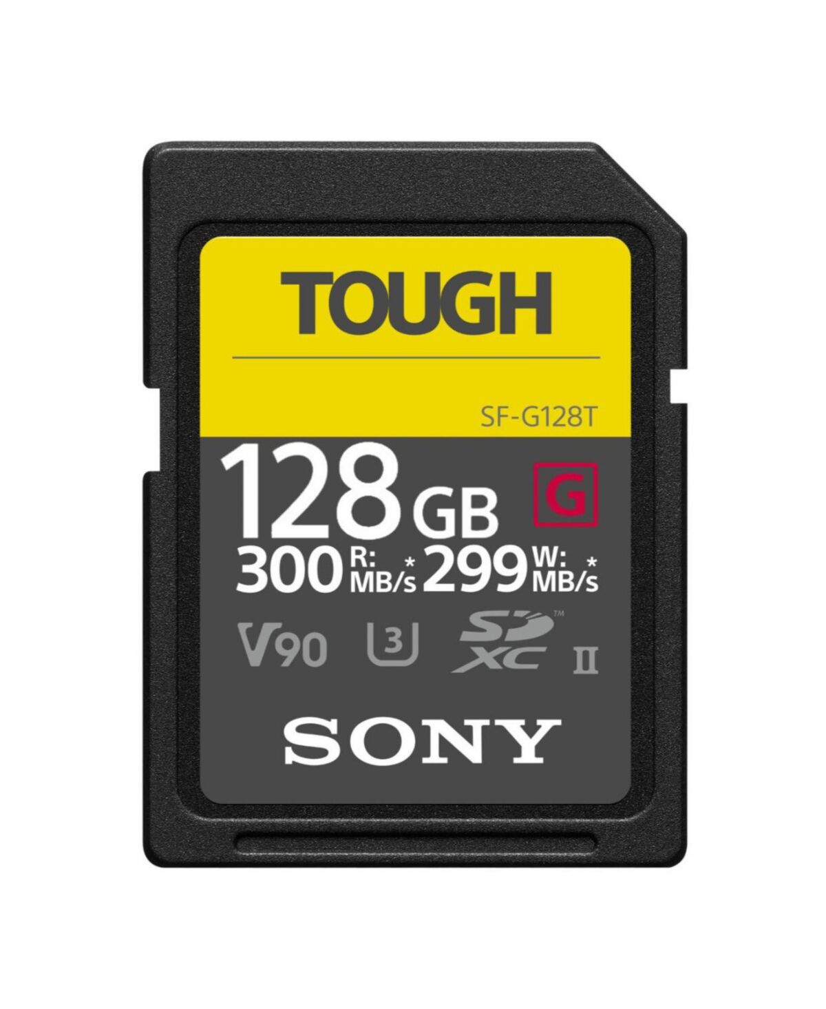 Sony 128Gb Uhs-Ii Tough G-Series Sd Card - Black