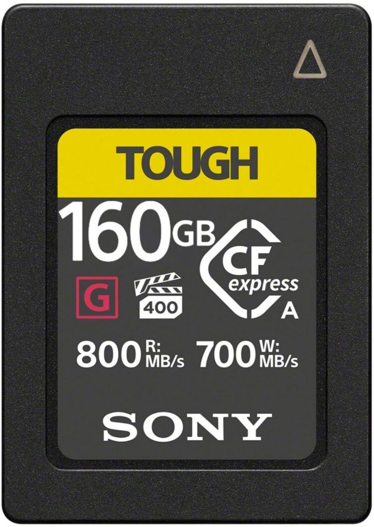 Sony Cfexpress Type A 160Gb Memory Card - Black