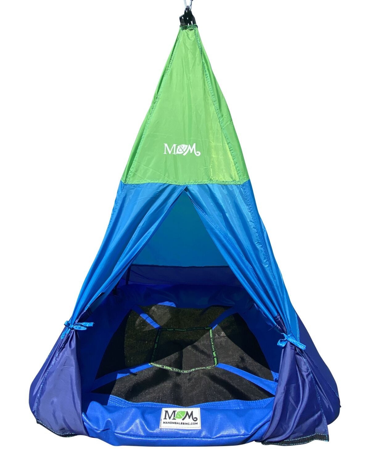 M&m Sales Enterprises Outdoor Teepee Tent Swing