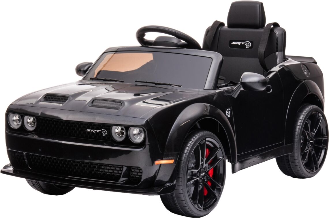 Best Ride on Cars Dodge Challenger, 12V - Black