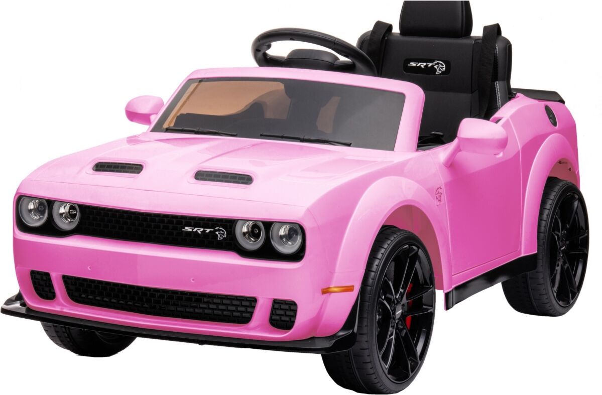 Best Ride on Cars Dodge Challenger, 12V - Pink