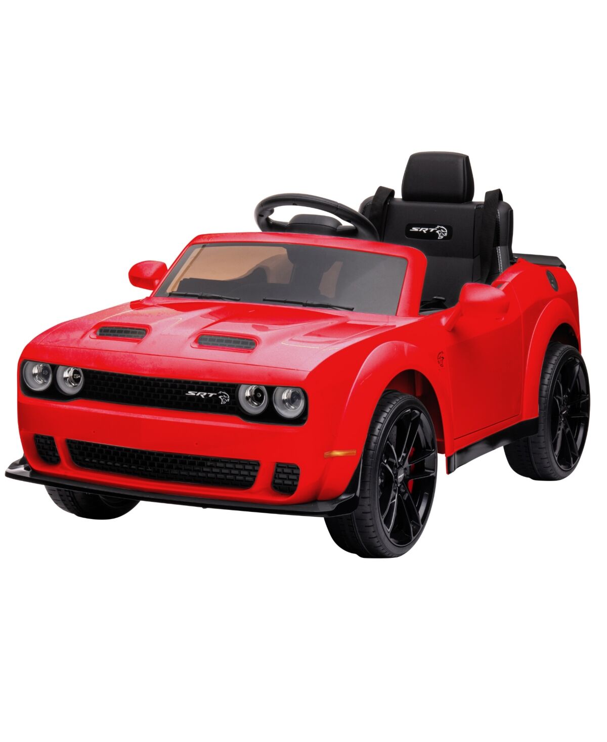 Best Ride on Cars Dodge Challenger, 12V - Red