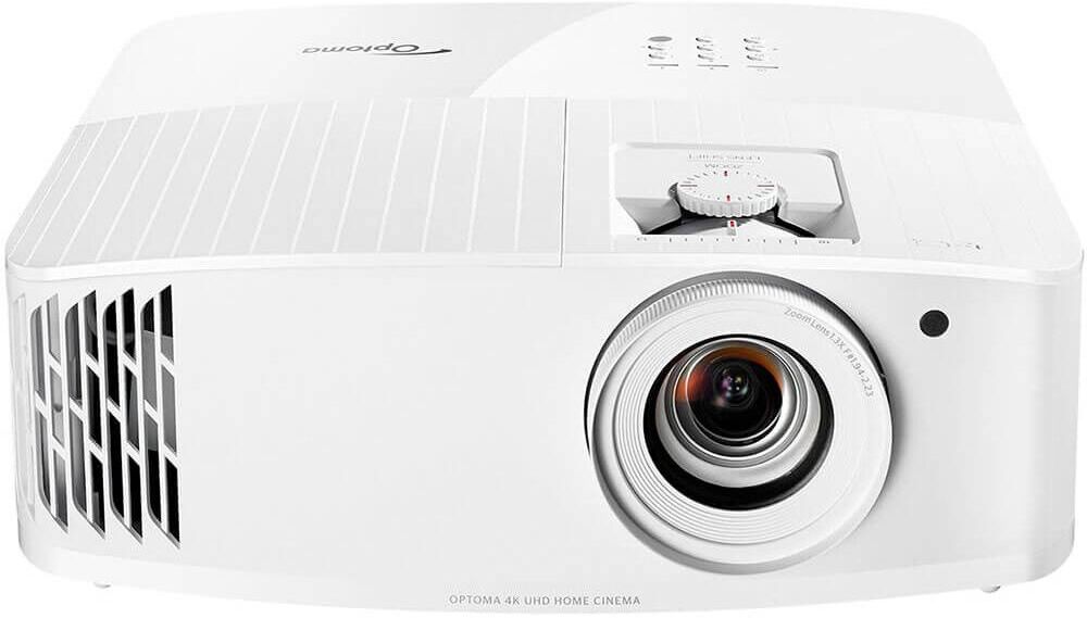 Optoma 4K Uhd Smart Home Entertainment Projector - White