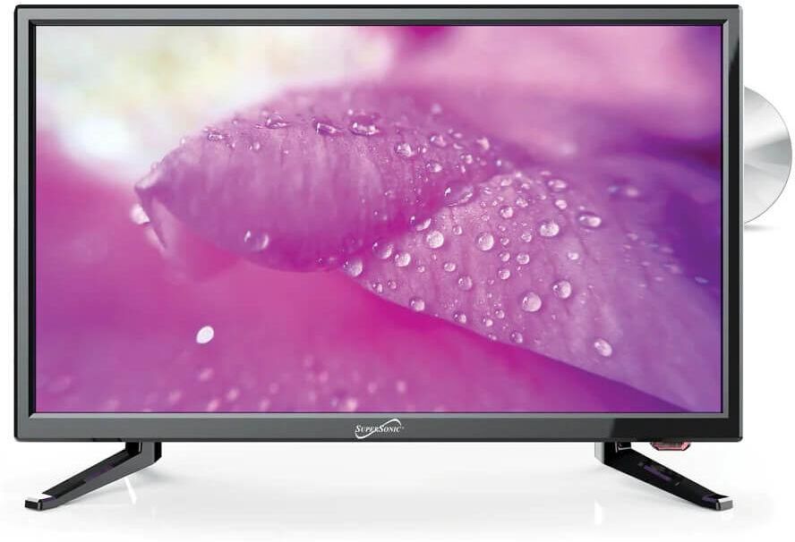 Supersonic 22 inch 1080p Led Hdtv with Dvd Player - Black