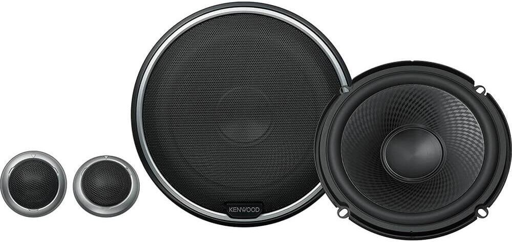 Kenwood 6.5 inch Component Speaker System - Black