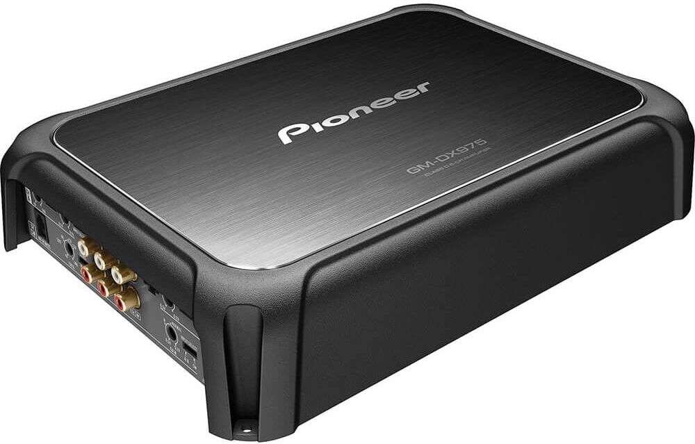 Pioneer 5-Channel Class D 2000w Max Power Amplifier - Black