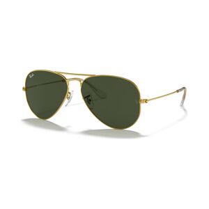 Ray-Ban Sunglasses, RB3025 Aviator Classic - Gold/Green