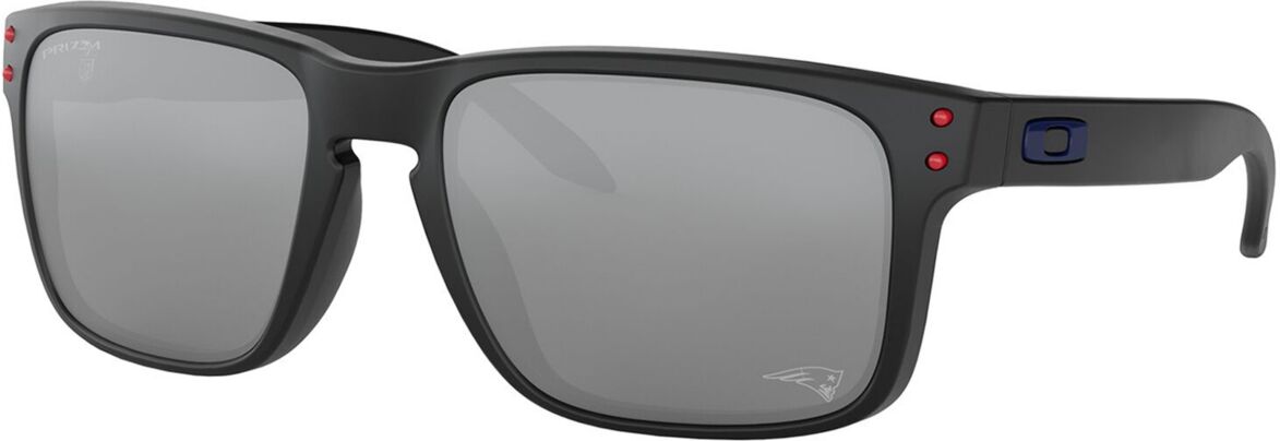 Oakley Nfl Collection Sunglasses, New England Patriots OO9102 55 Holbrook - NE MATTE BLACK/PRIZM BLACK