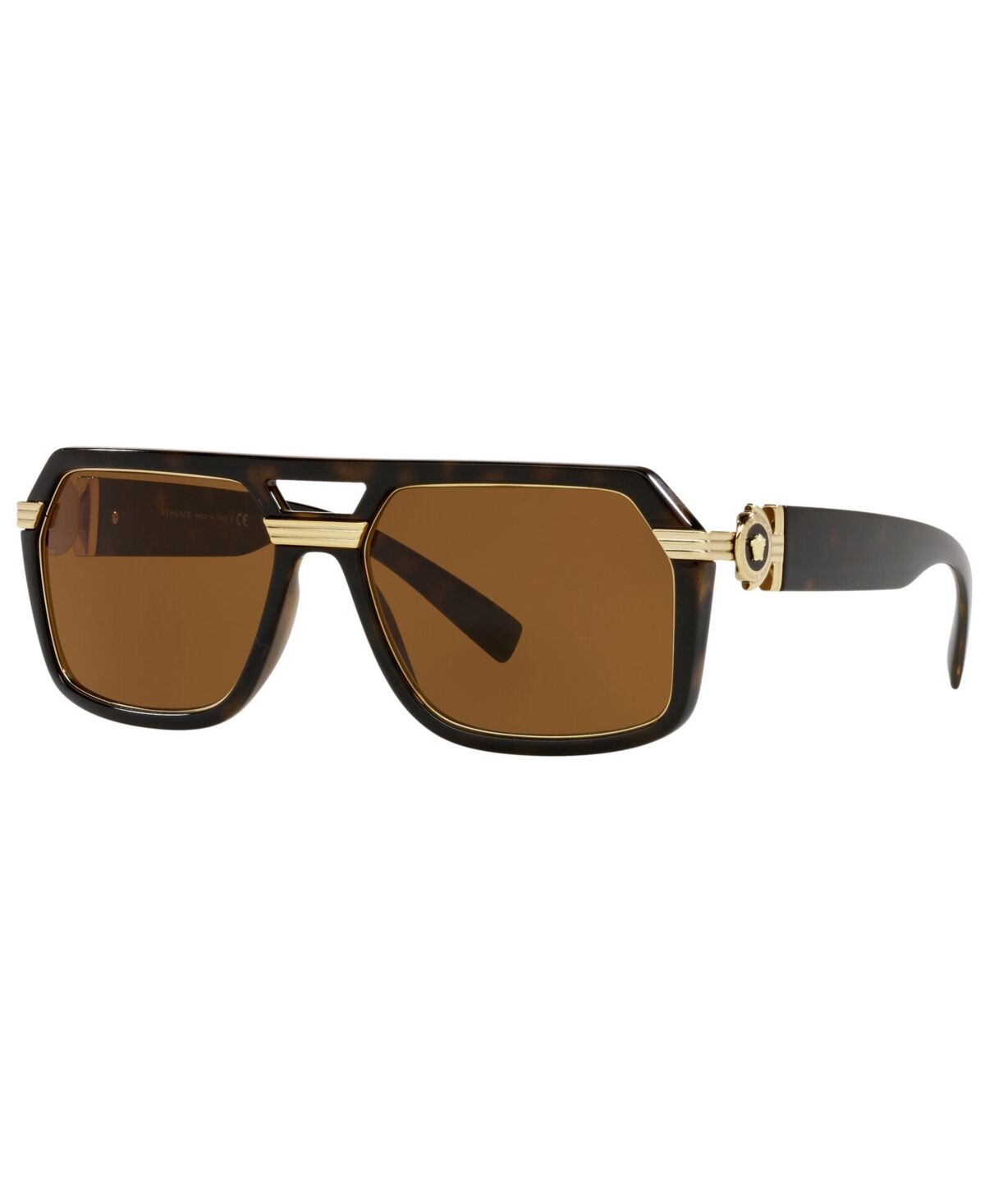 Versace Men's Sunglasses, VE4399 - HAVANA/DARK BROWN