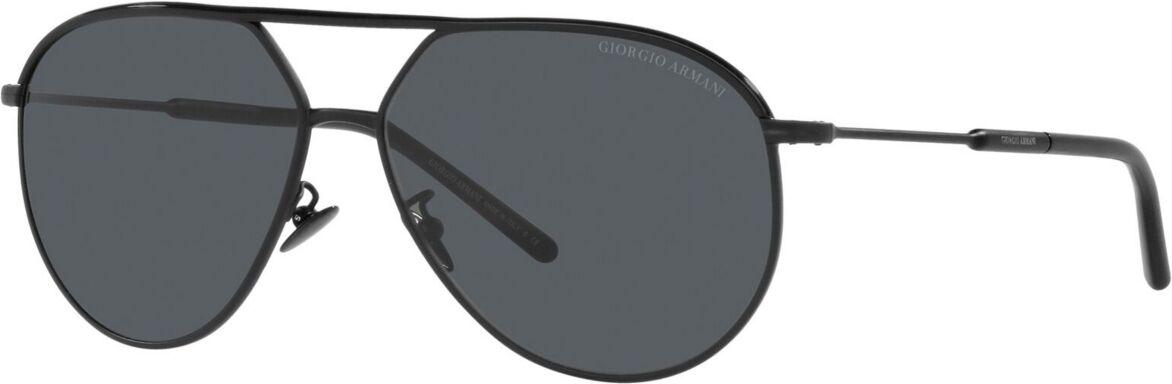 Giorgio Armani AR6120J 60 - SHINY/MATTE BLACK/GREY