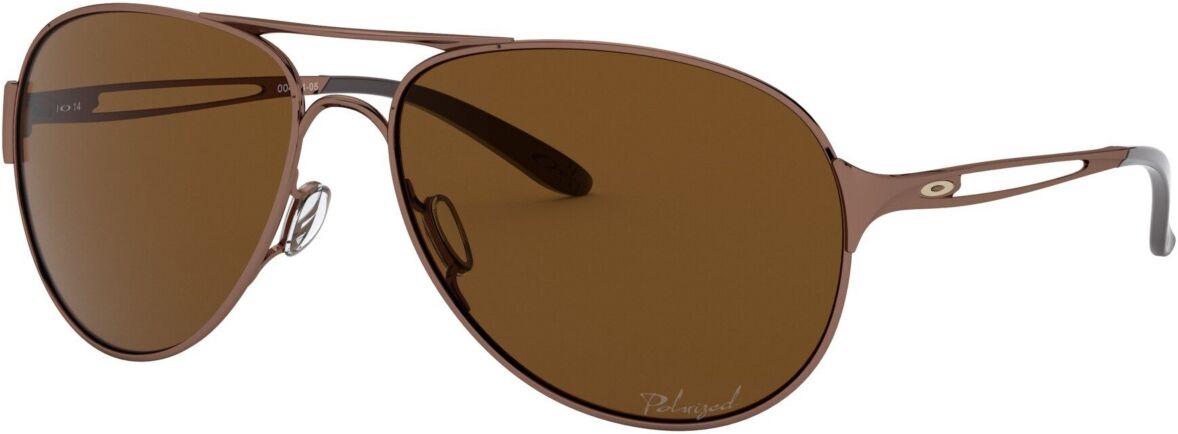 Oakley Women's Pilot Sunglasses, OO4054 Caveat - Brown