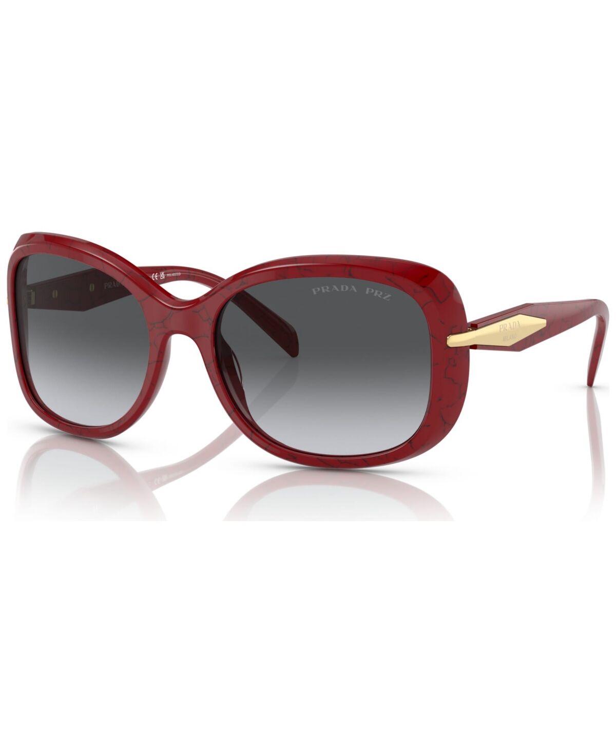 Prada Women's Polarized Sunglasses, Pr 04ZS - Etruscan Marble