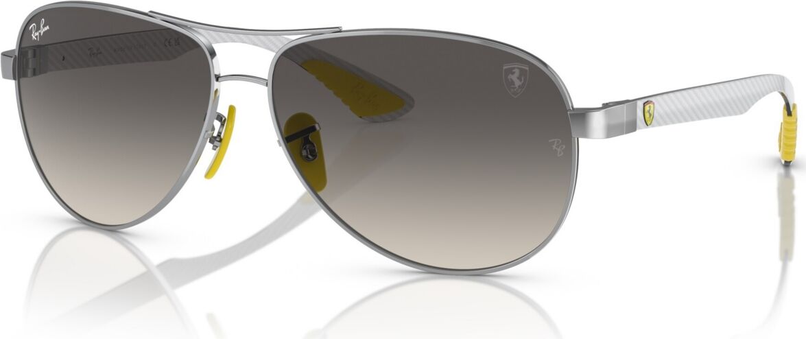 Ray-Ban Men's Sunglasses, RB8331M Scuderia Ferrari Collection - Silver-Tone