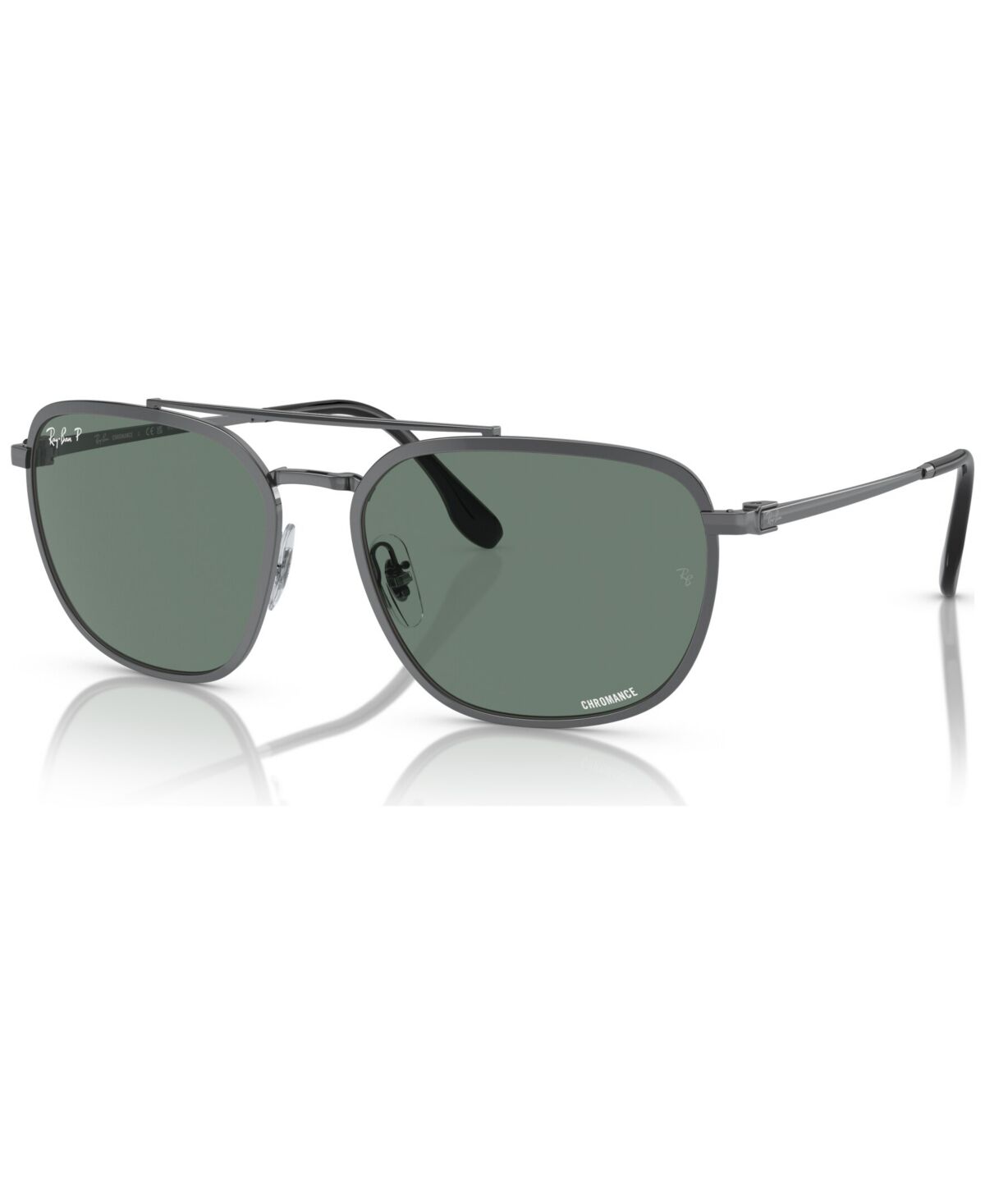 Ray-Ban Men's Polarized Sunglasses, RB3708 Chromance - Gunmetal